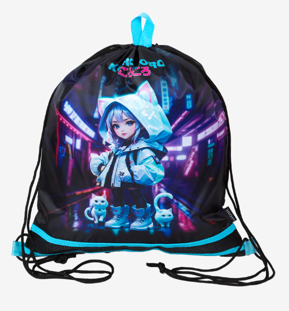 Сумка для сменной обуви 'deVENTE. Korokoro' 40x47 см, водоотталкивающая ткань, 7040539