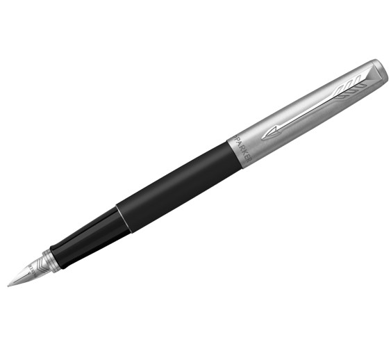 Ручка перьевая Parker 'Jotter Bond Street Black CT' 1,0 мм, подарочная упаковка, 2030947