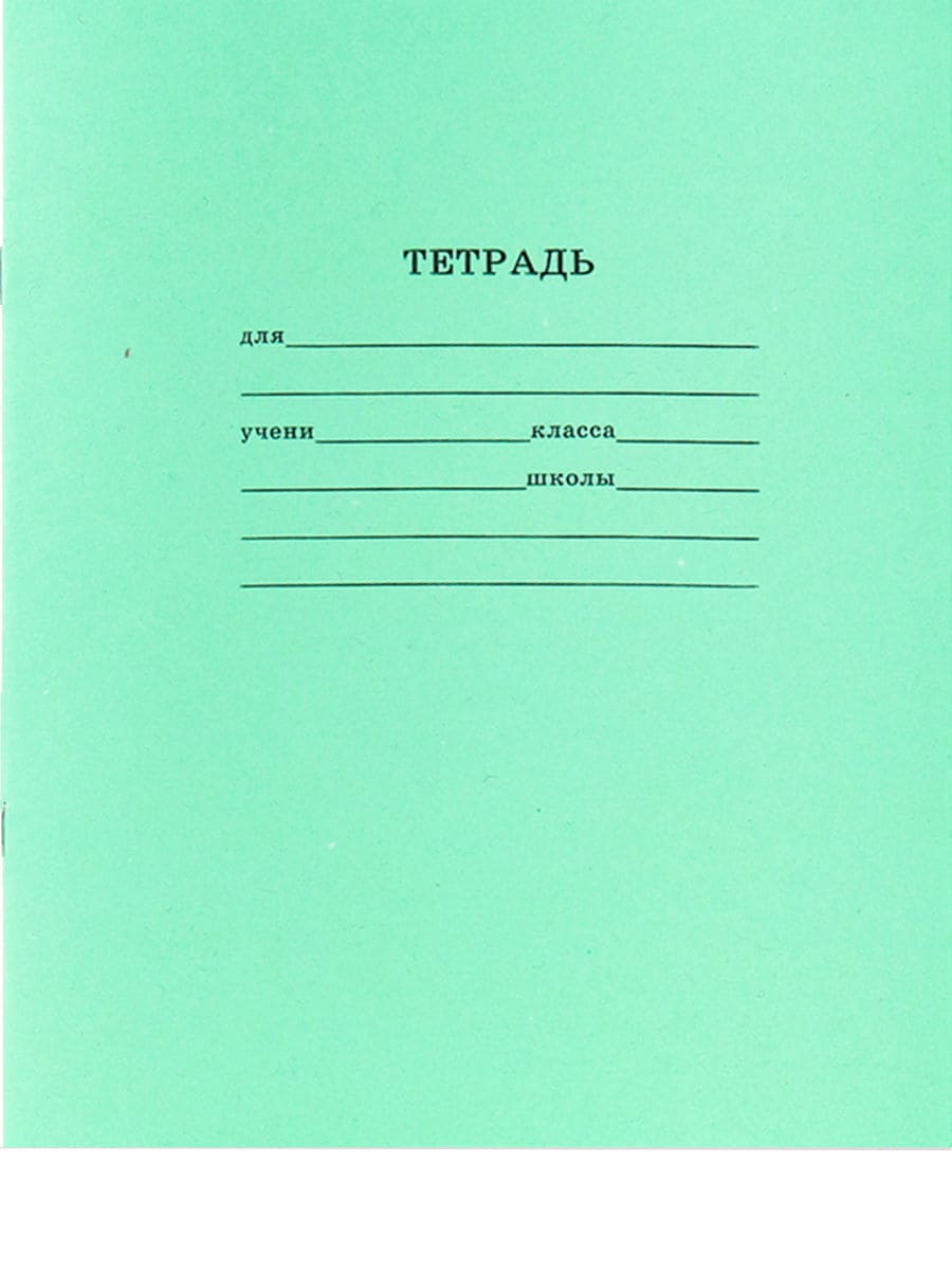 Тетрадь 12л, А5, узкая линия